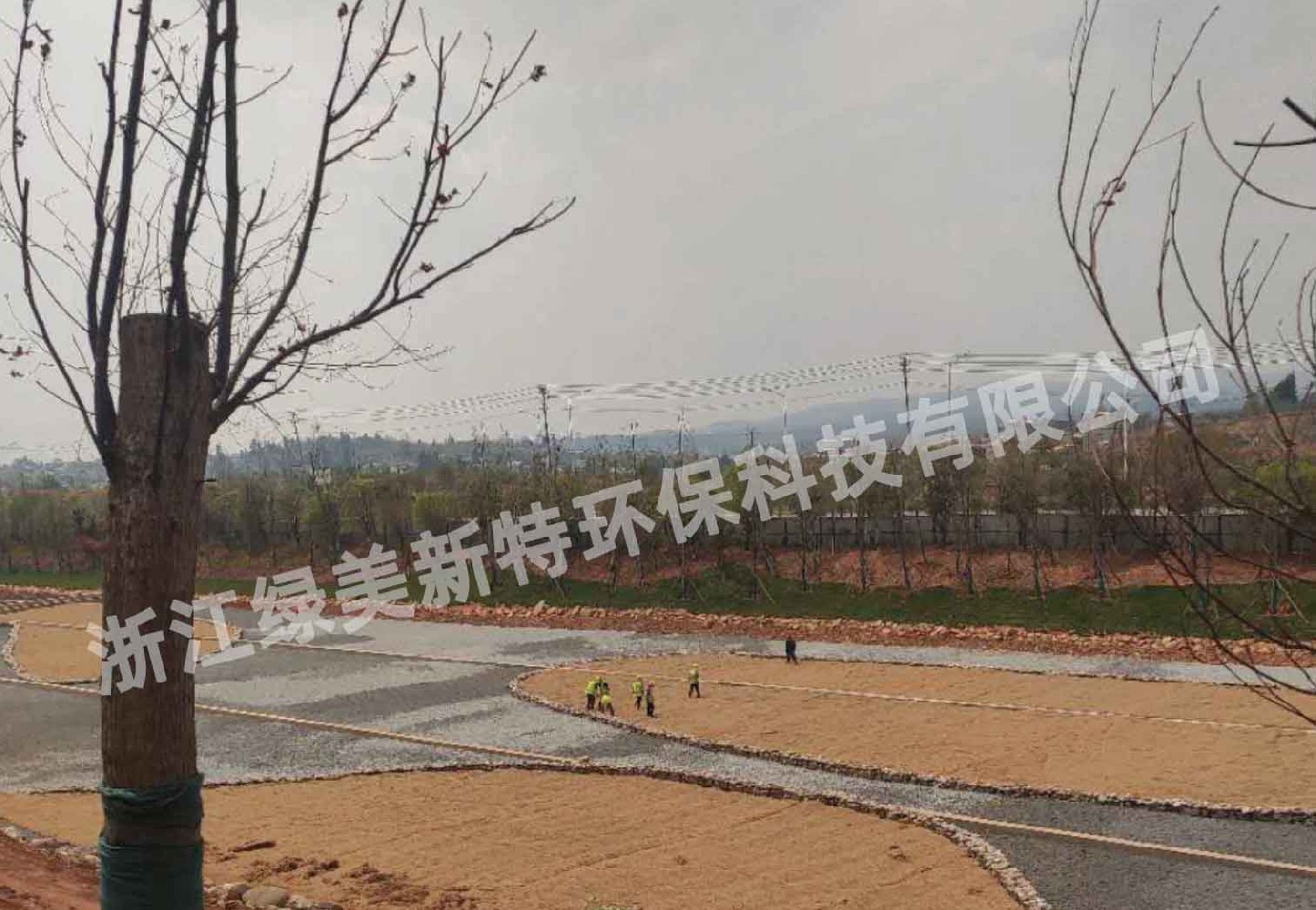 云南昆明大型人工湿地项目