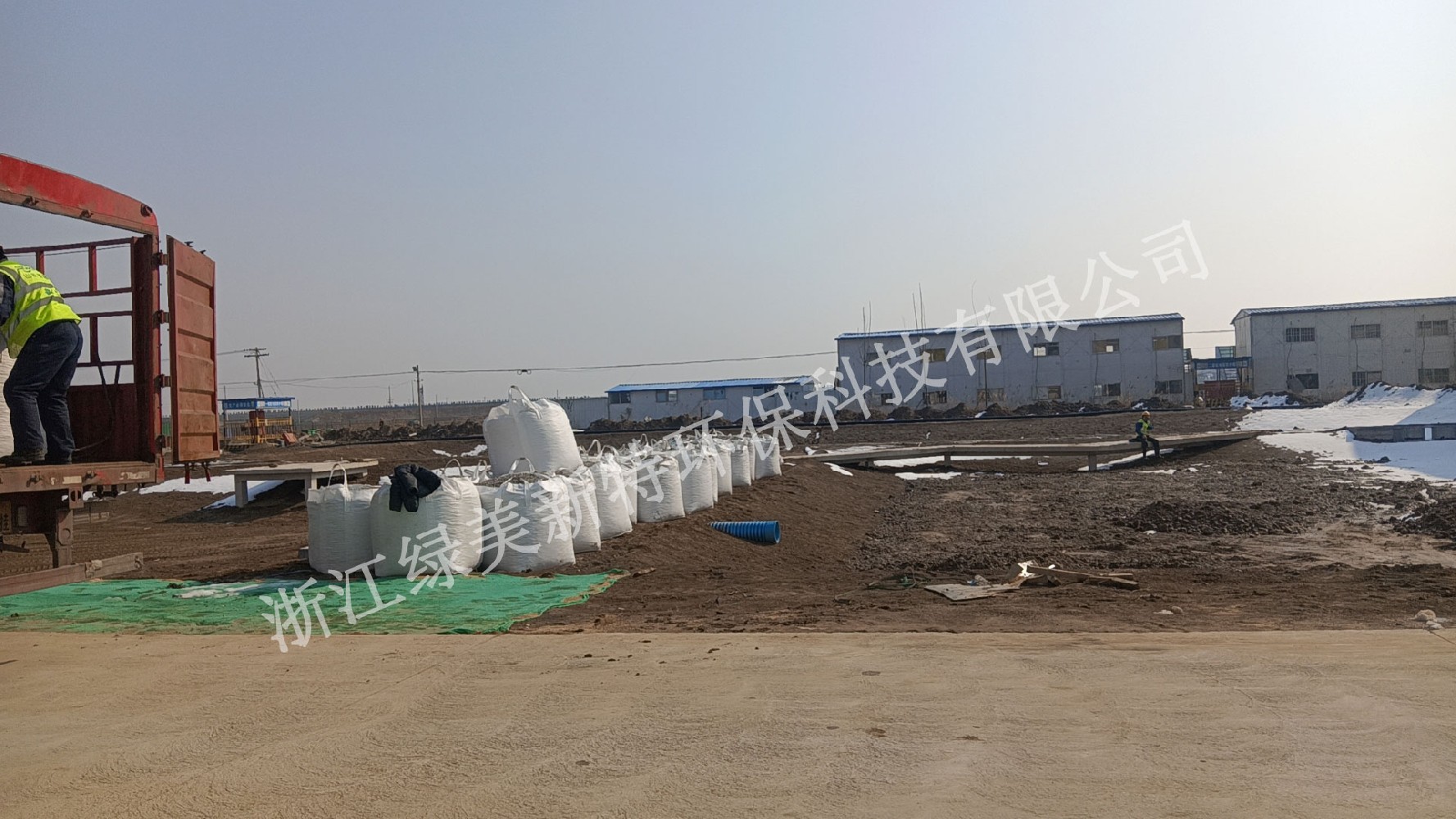 山东滨州人工湿地项目